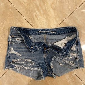 American Eagle ripped shorts